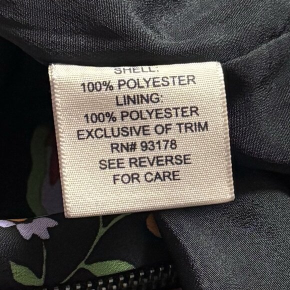 NEW Philosophy Bomber Jacket Floral Bohemian Lightweight Pockets Full Zip XL - Picture 8 of 10